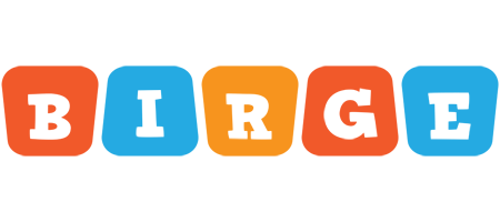 Birge comics logo