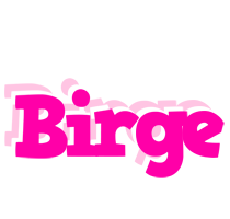 Birge dancing logo