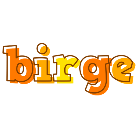 Birge desert logo