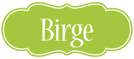 Birge family logo