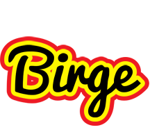 Birge flaming logo