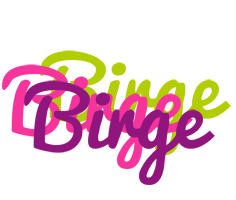 Birge flowers logo