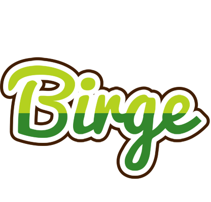 Birge golfing logo