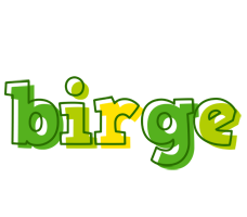 Birge juice logo