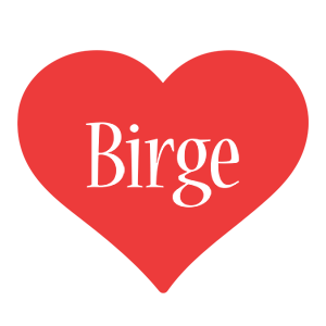 Birge love logo