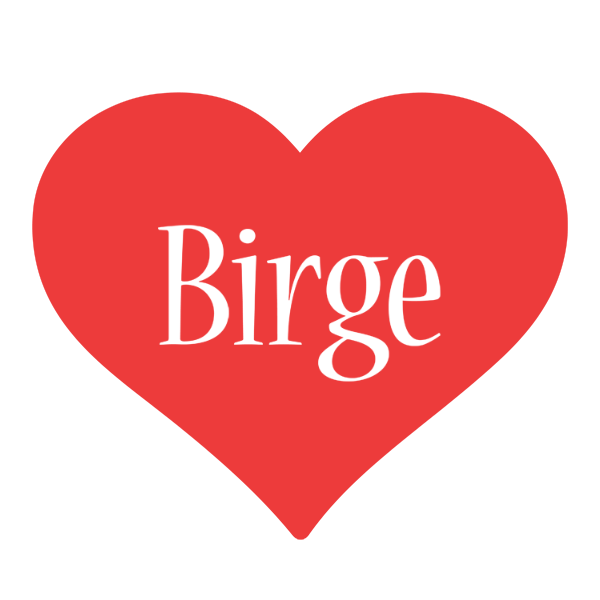 Birge love logo