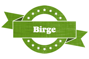 Birge natural logo