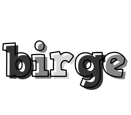 Birge night logo