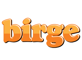 Birge orange logo