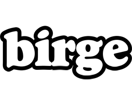 Birge panda logo