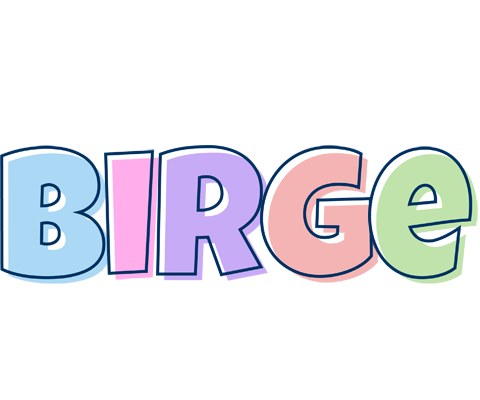 Birge pastel logo
