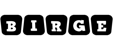 Birge racing logo