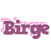 Birge relaxing logo