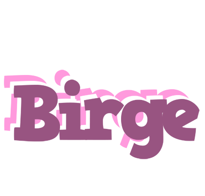 Birge relaxing logo