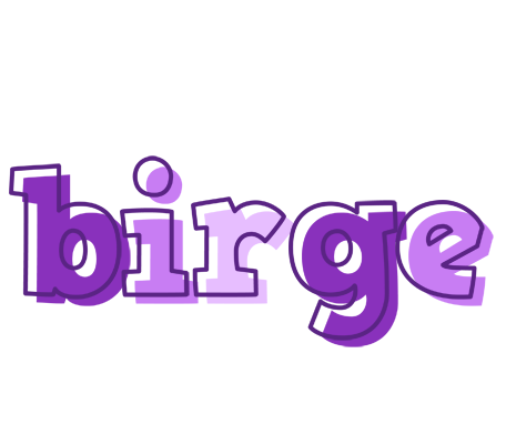 Birge sensual logo