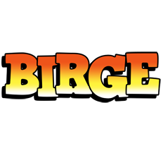 Birge sunset logo