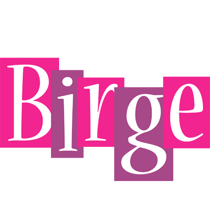 Birge whine logo