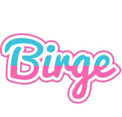 Birge woman logo