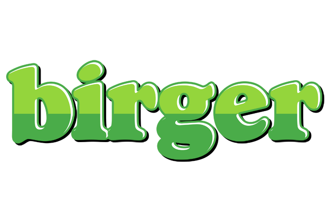 Birger apple logo