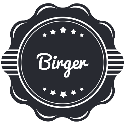 Birger badge logo