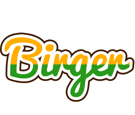 Birger banana logo