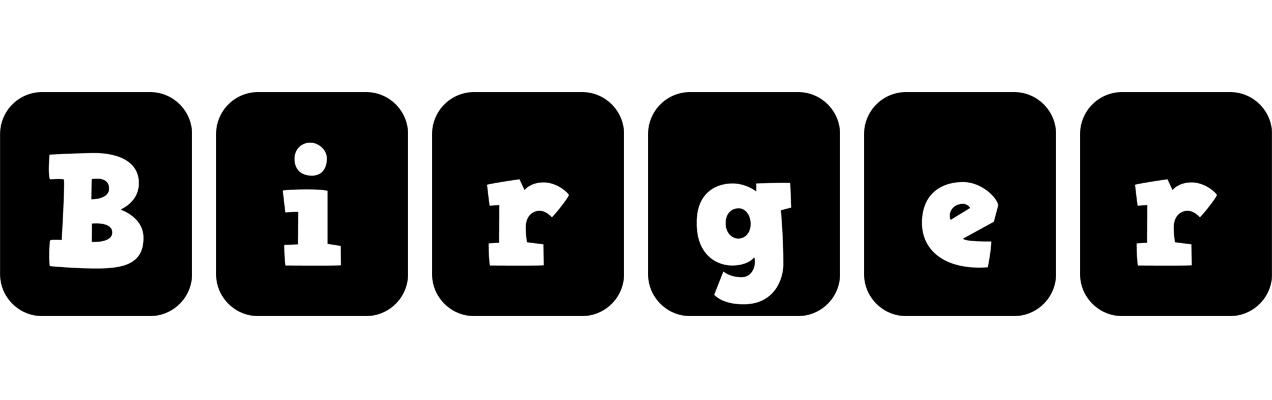 Birger box logo