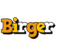 Birger cartoon logo