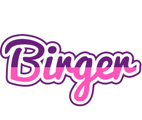 Birger cheerful logo