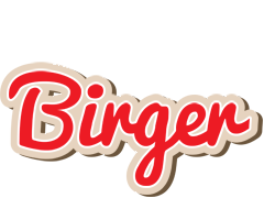 Birger chocolate logo