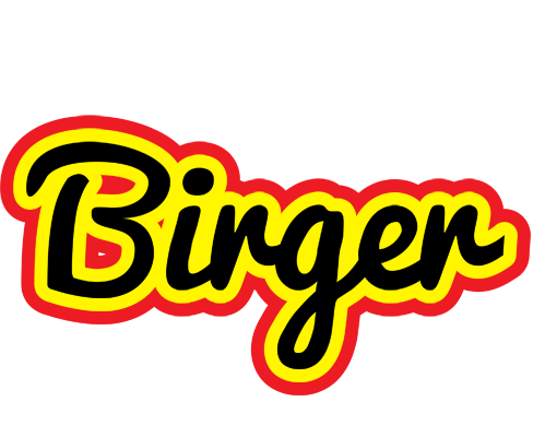 Birger flaming logo