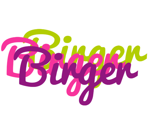 Birger flowers logo