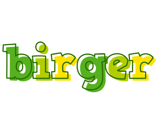 Birger juice logo