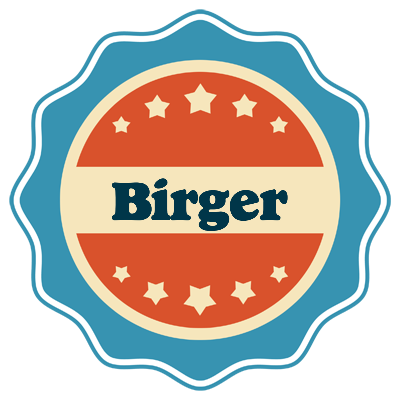 Birger labels logo