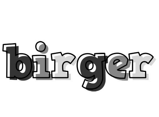 Birger night logo