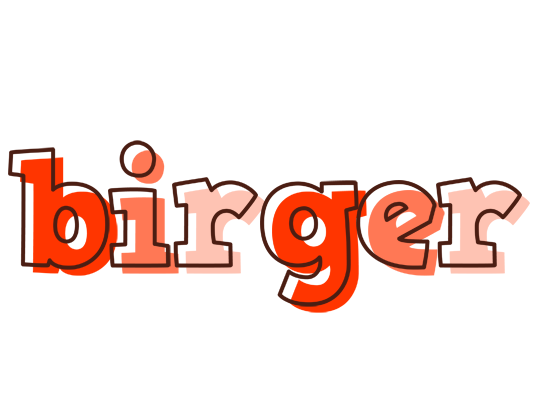 Birger paint logo