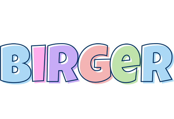Birger pastel logo