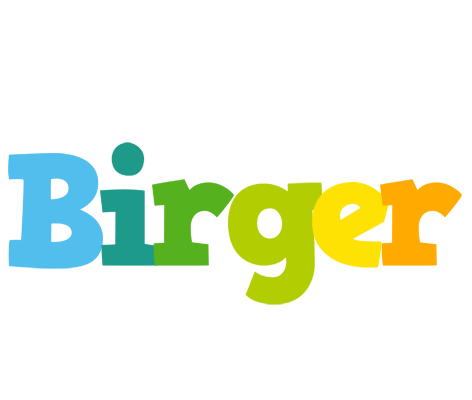 Birger rainbows logo