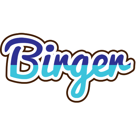 Birger raining logo
