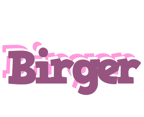 Birger relaxing logo