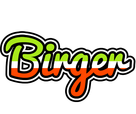 Birger superfun logo
