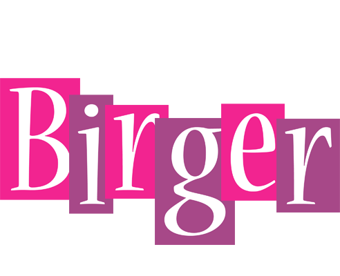 Birger whine logo