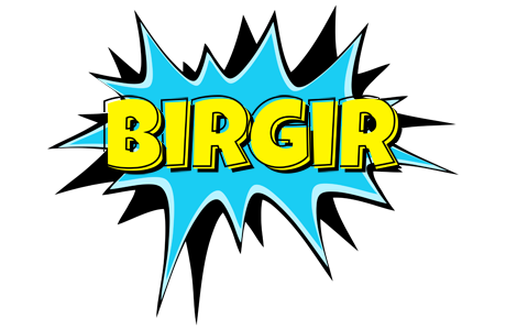 Birgir amazing logo