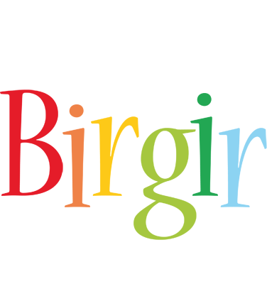 Birgir birthday logo