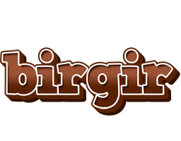 Birgir brownie logo