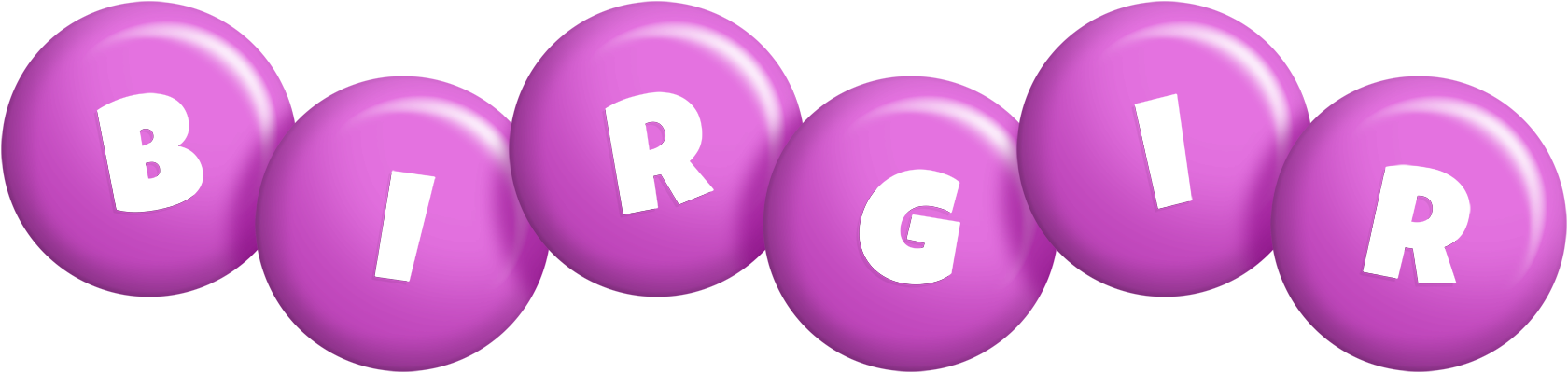 Birgir candy-purple logo
