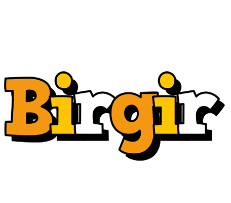 Birgir cartoon logo