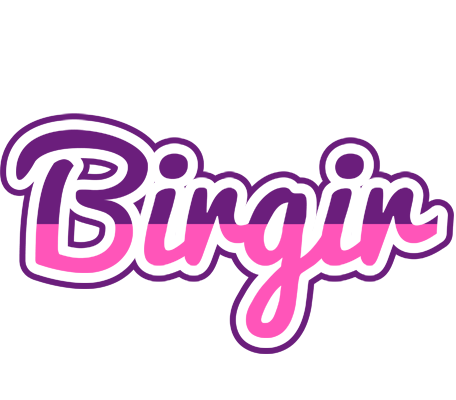 Birgir cheerful logo