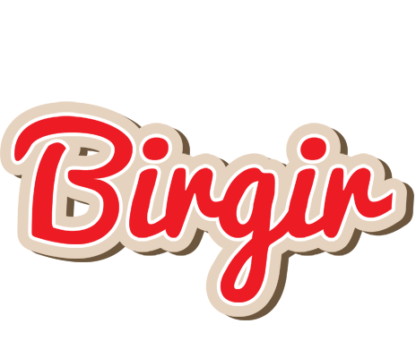 Birgir chocolate logo