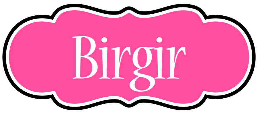Birgir invitation logo