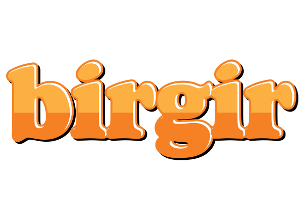 Birgir orange logo